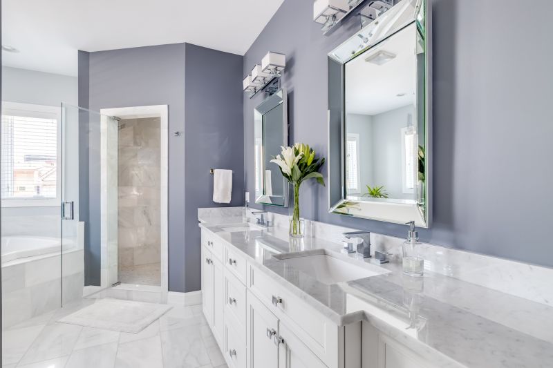 Bathroom with High-End Finishes